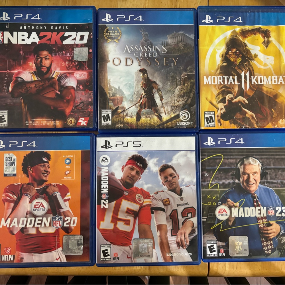PS4 Game Collection - Assorted Titles